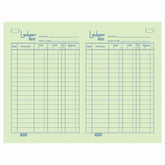 Ledger Note Book Size (No. 1, 2, 6), (10.0 x 13.2cm) Soft Cover Plastic